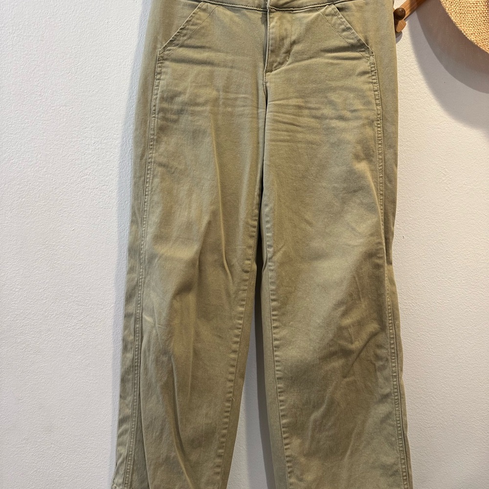 BCBGeneration Olive Flare & Wide Leg Jeans